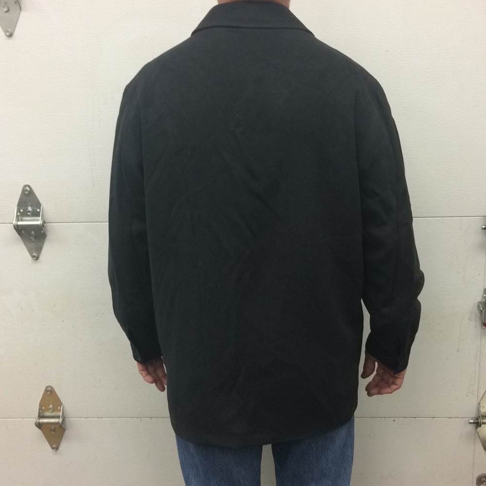 Pronto Uomo Black Basic Essential Staple Button D… - image 3